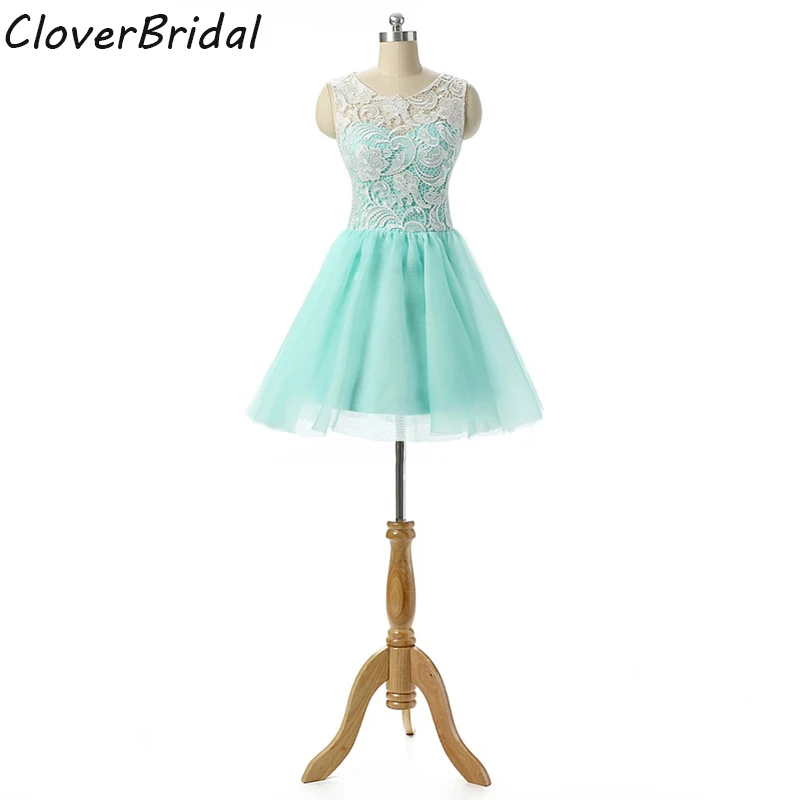 В наличии кружевные мятного тюля зеленого цвета дешевые короткие платья 8 класса