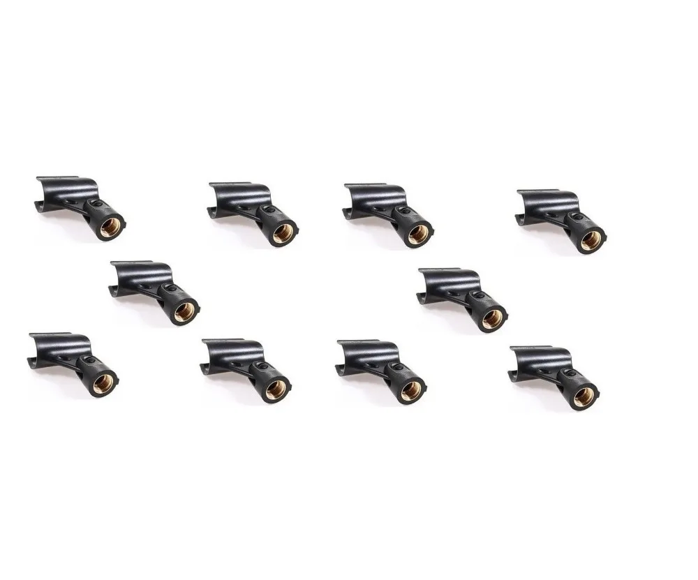 Bolymic 10 шт. зажимы для микрофона подставка держатель shure SM57 58A 57A проводной микрофон