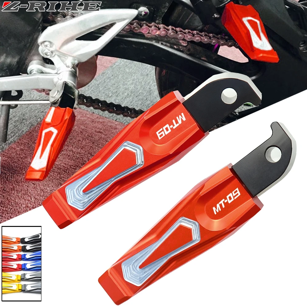 Для Yamaha MT09 MT 09 2014 2015 2016 2017 2018 мотоциклетные CNC Задние подножки для легковых