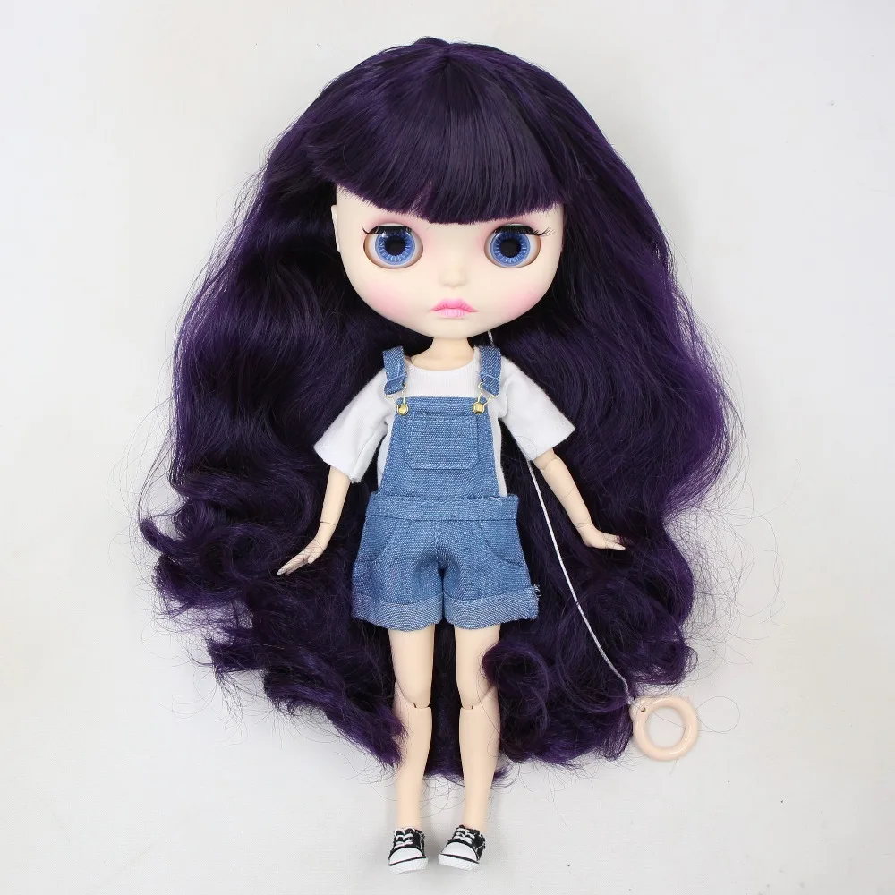 ICY DBS шарнирная кукла Blyth сустав тело белая кожа новая Лицевая панель матовое лицо