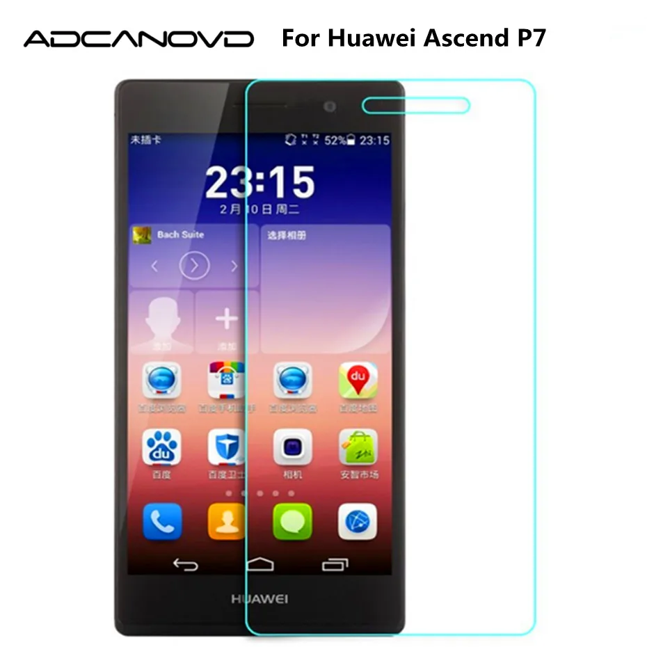 Ультратонкое закаленное стекло премиум класса для Huawei Ascend P7 P 7 L00 L05 L10 Защитная