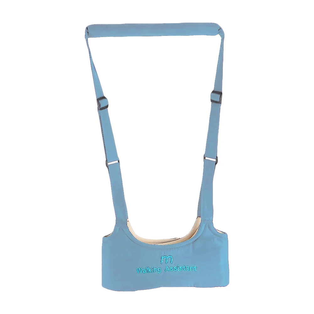 Sky Blue Красочные детские ходунки регулируемый ремень поводки детские ходунки мягкие ремни безопасности для малышей для младенцев - Цвет: Sky Blue