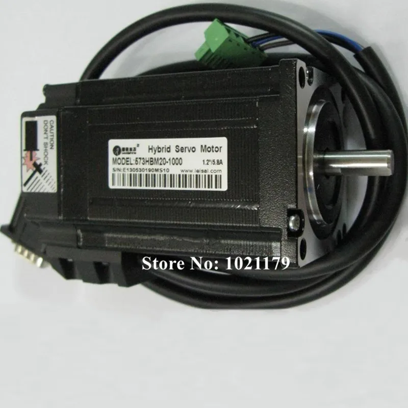 Высококачественный Гибридный сервопривод Leadshine 23 2NM HBS507 + 573HBM20 1000 двигатель с