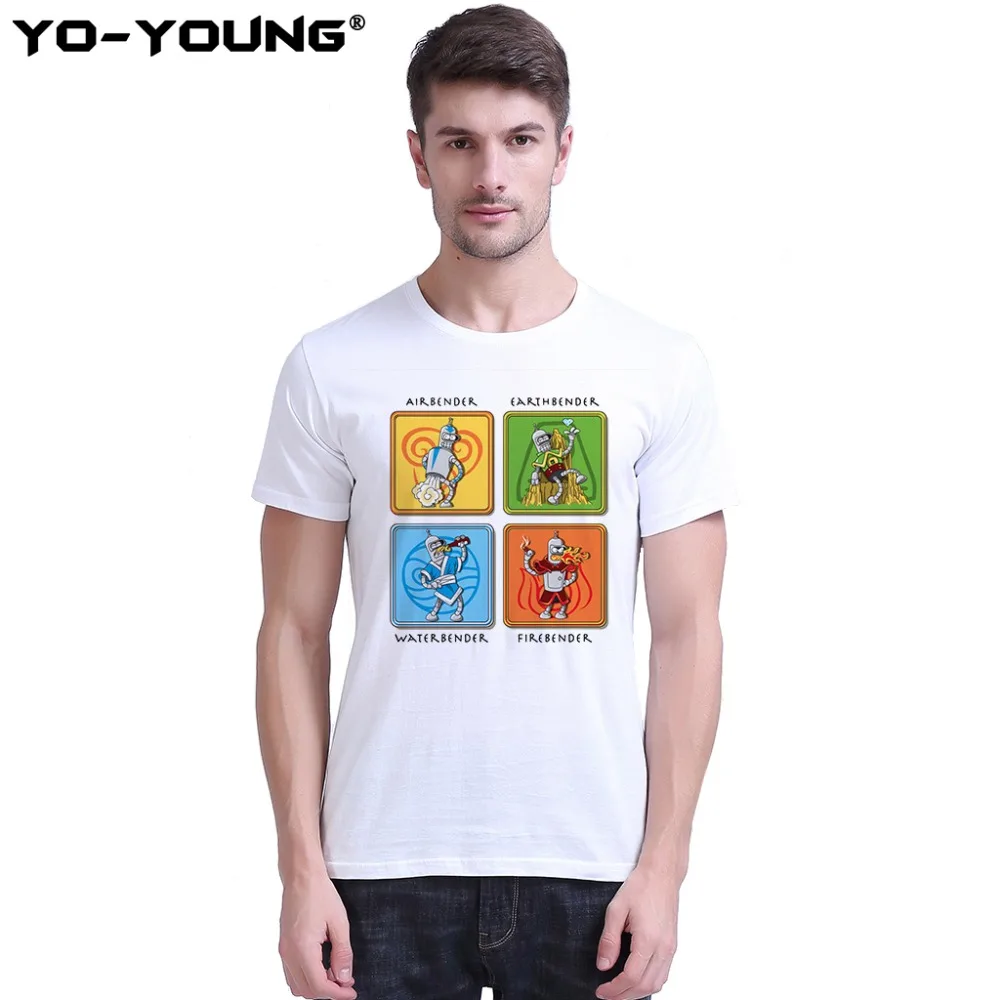 Футболка Yo Young Men забавная Bite My Shiny металлическая аватарная цифровая печать 100% 180 г