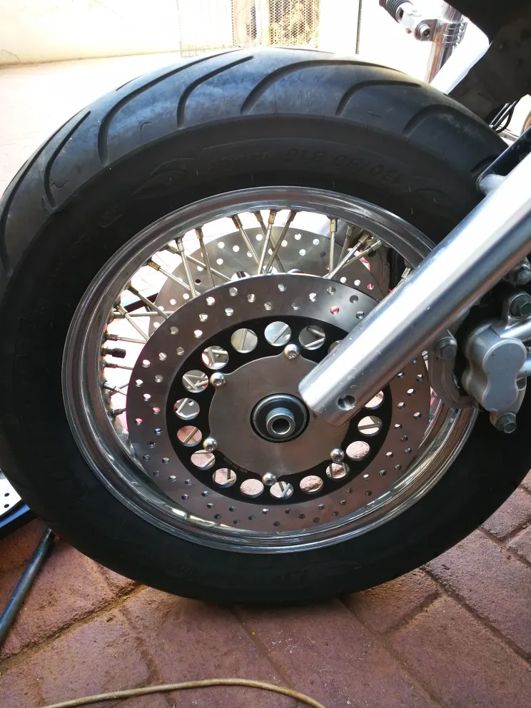 Передние и задние тормозные диски BIKINGBOY XVS 1100 V Star Custom 00 08 XVS1100 A Classic 2004 2005 2006 2007