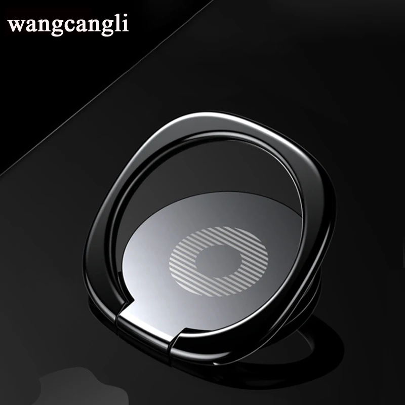 

Wnagcagli Universal Rotation ring mobile phone holder 360 degree handle metal ring bracket mobile phone holder