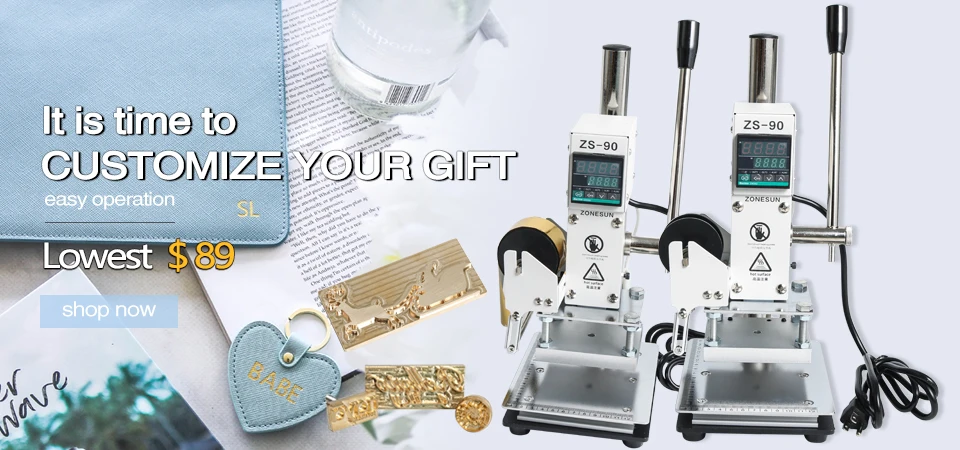 ZONESUN Manual Hot Stamping Printer Accessory Thermal Ribbon Dialing Coding Tool Parts Production Number Coupon Print