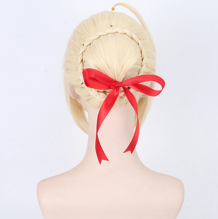 Парик для косплея на Хэллоуин 3 цвета|saber cosplay|halloween cosplayfate cosplay |