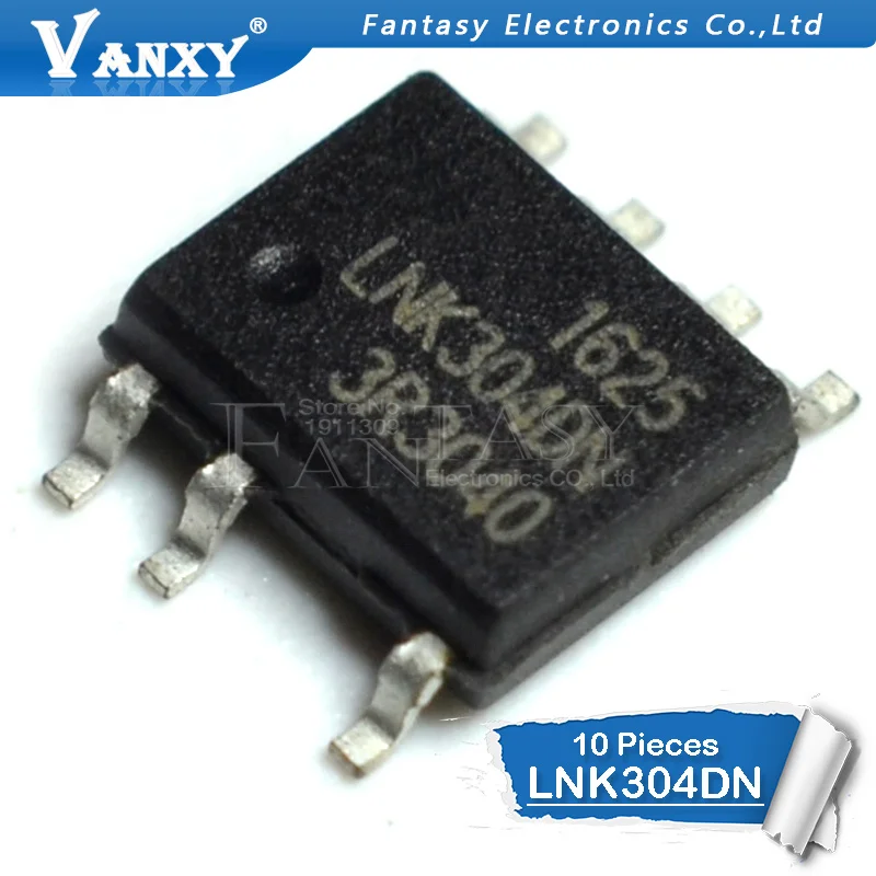 10 шт. LNK304DG SOP7 LNK304 SOP LNK304DN лапками углублением SOP-7