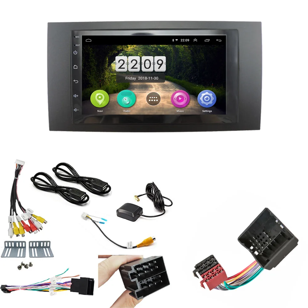 A-702-Ford Focus MP3 Android автомобильный мультимедийный радио плеер для Ford Focus 2 Din рамка для автомобиля радио для C-Max S-Max Fusion Transit Fiesta использование - Цвет: A-702-Ford Focus