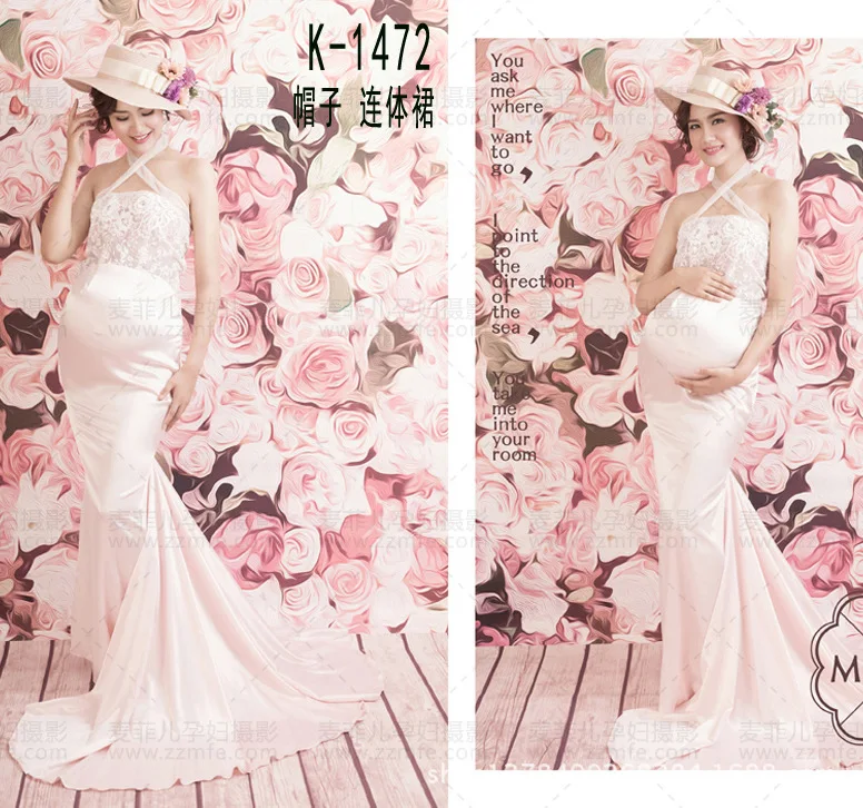 Материнства Платье Беременность Одежды Фотографии Реквизит Платья Для