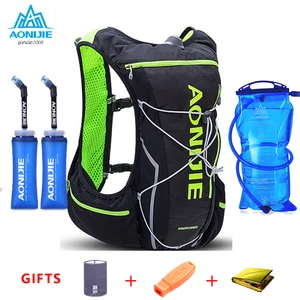 2018 AONIJIE Pro мужские и женские мужские 10 л уличные сумки походный рюкзак жилет марафон для бега Велоспорт рюкзак на выбор бутылка для воды