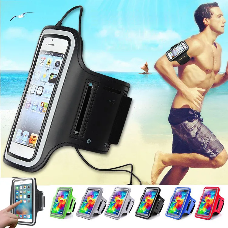 5 дюймовая универсальная сумка для телефона iphone 6 6S 7 8 Plus спортивная повязка на