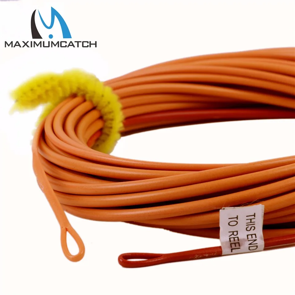 Maximumcatch SkagitMax 17-25FT 200-650gr ловля нахлыстом с 2 сварными петлями двойная цветная плавающая леска