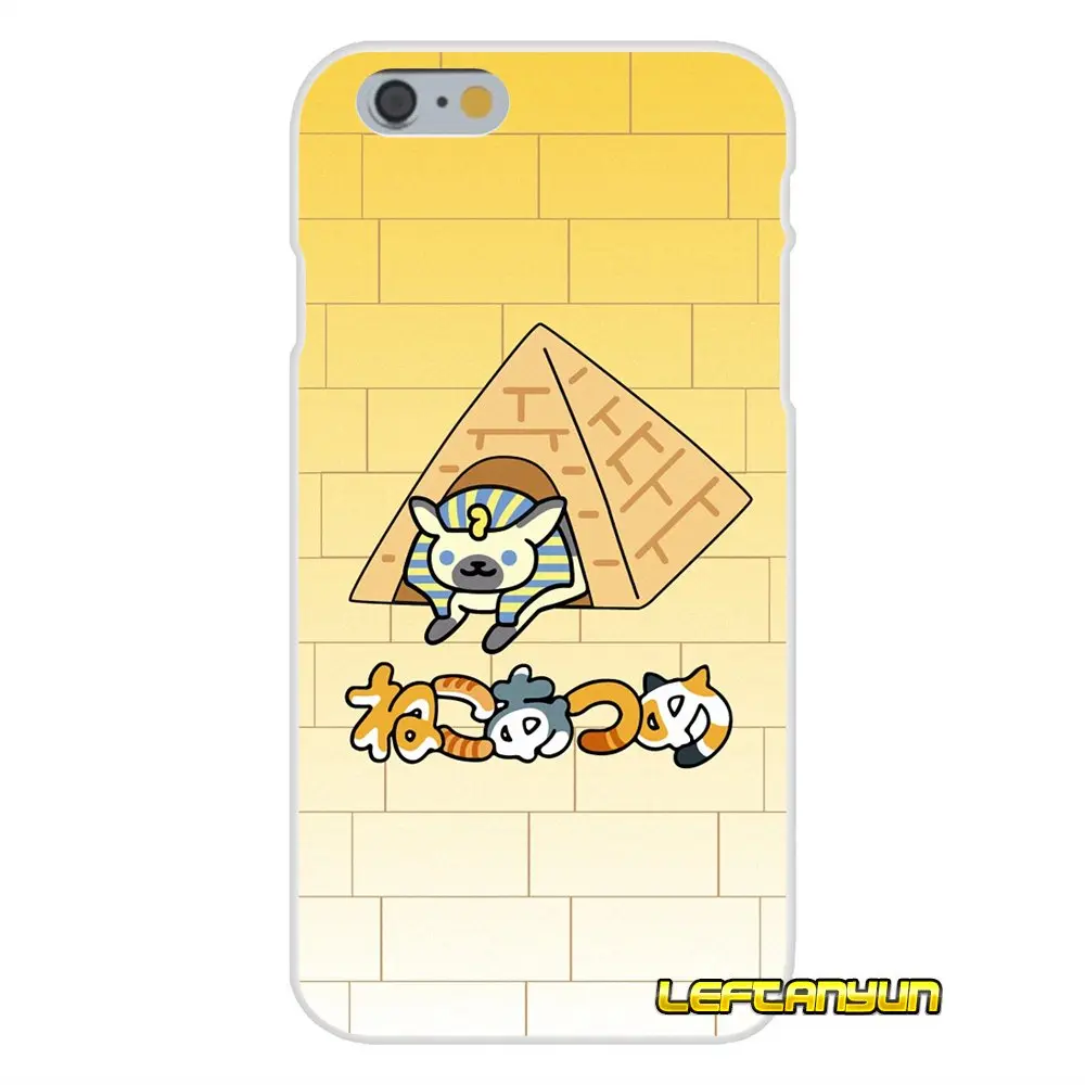 Милый Неко Atsume Кот Тонкий силиконовый чехол для телефона samsung Galaxy S3 S4 S5 мини S6 S7