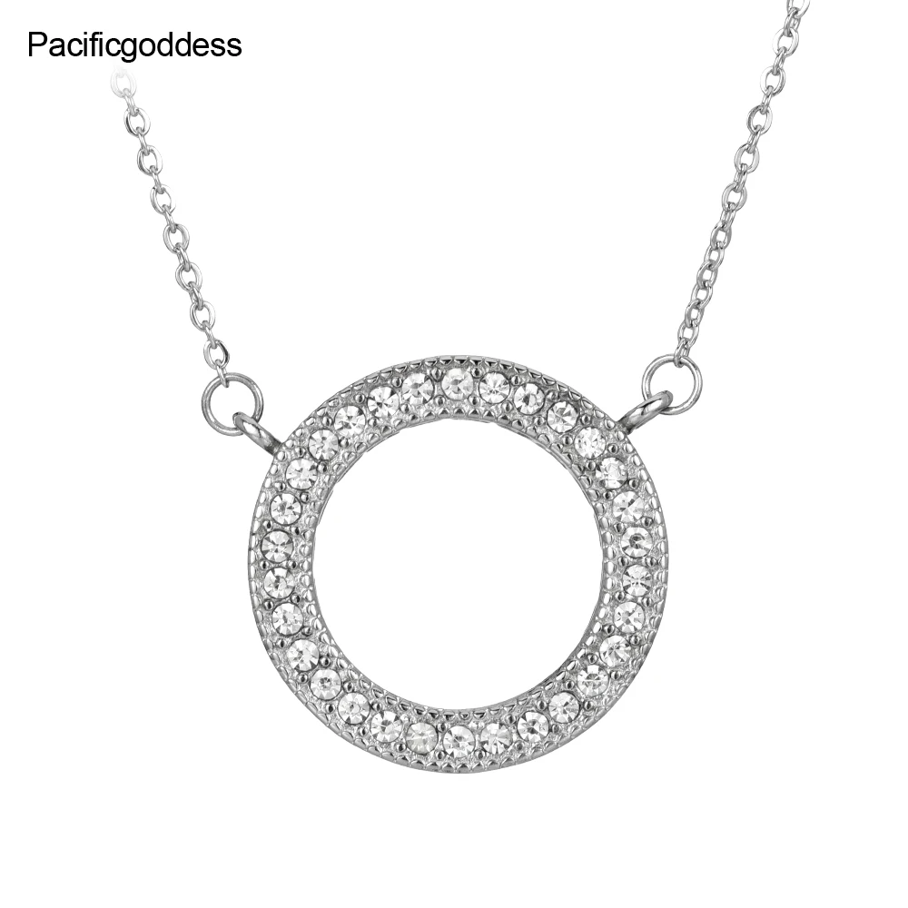 

round sharp necklace pendant necklaces christmas and part gift