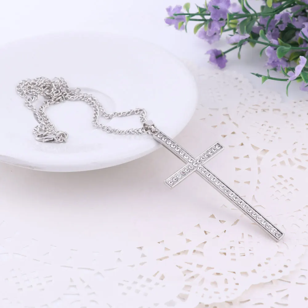 Классические наборы свадебных ювелирных изделий с крестиком золотого цвета