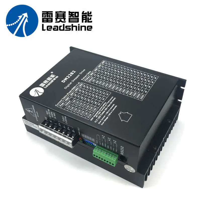 Цифровой шаговый Драйвер Leadshine DM2282 2-фазный драйвер с ЧПУ 2 ~ 180 А В переменного тока