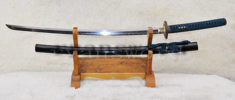 Высококачественная 1095 глина из углеродистой стали японский меч санмураи