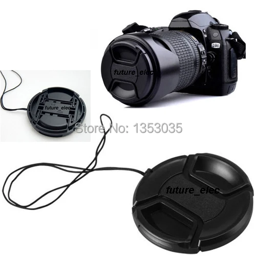 Pro 46 мм центральный зажим защелкивающаяся передняя крышка объектива Чехол для