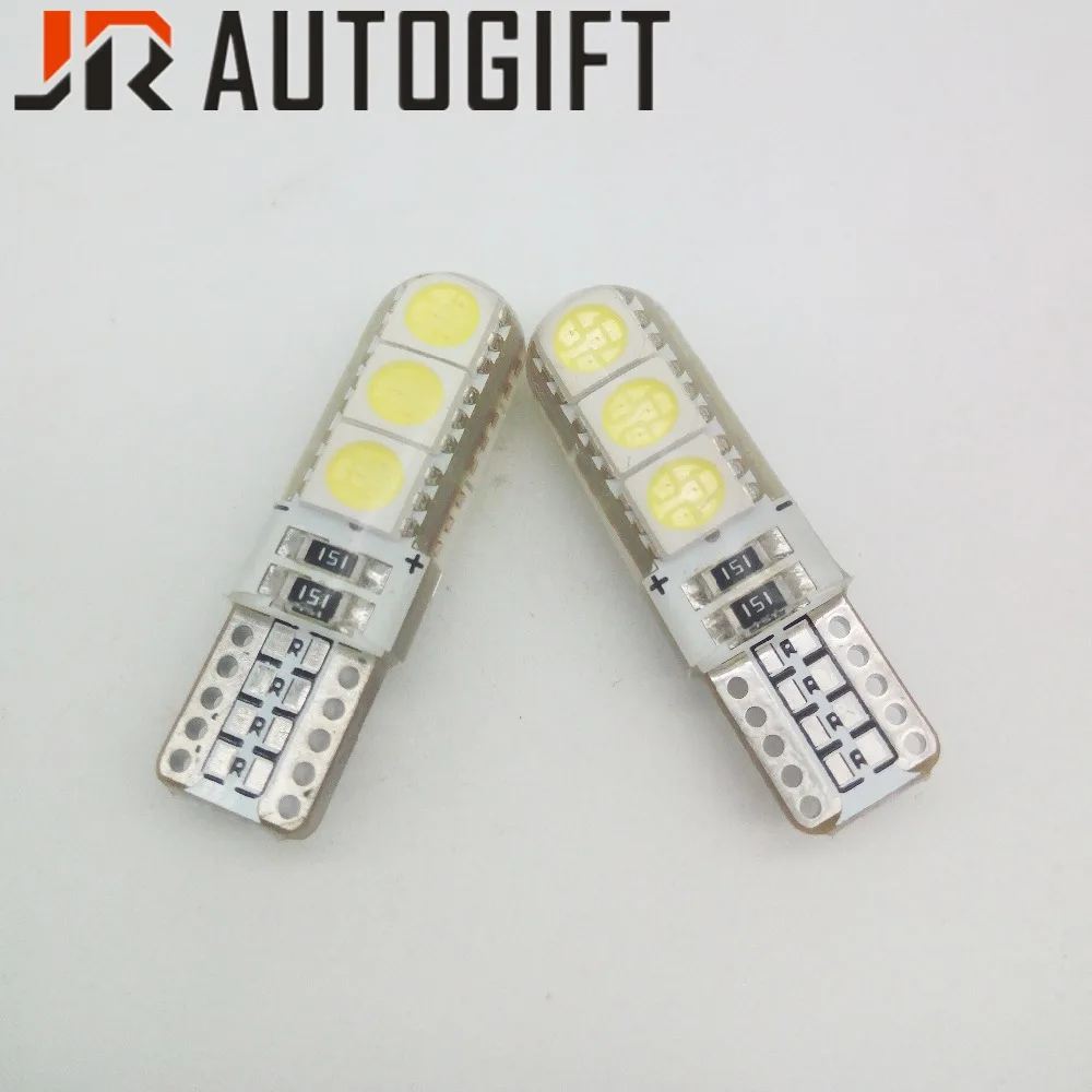 100 шт. автомобильные светодиодсветодиодный лампы T10 W5W 5050 6smd 194 168 светодиодный|car