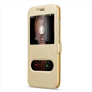 XA1 Plus чехол высокого качества из искусственной кожи чехол для sony Xperia XA1 Plus xa 1 plus g3421 g3412 g3416 g3423 G3426 - Цвет: Gold