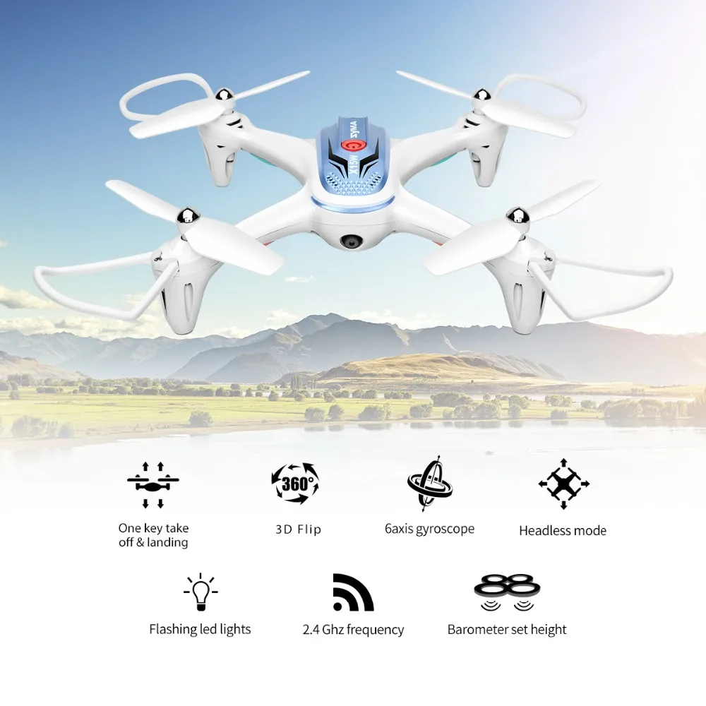SYMA X15W Радиоуправляемый вертолет с дистанционным управлением Квадрокоптер Дрон