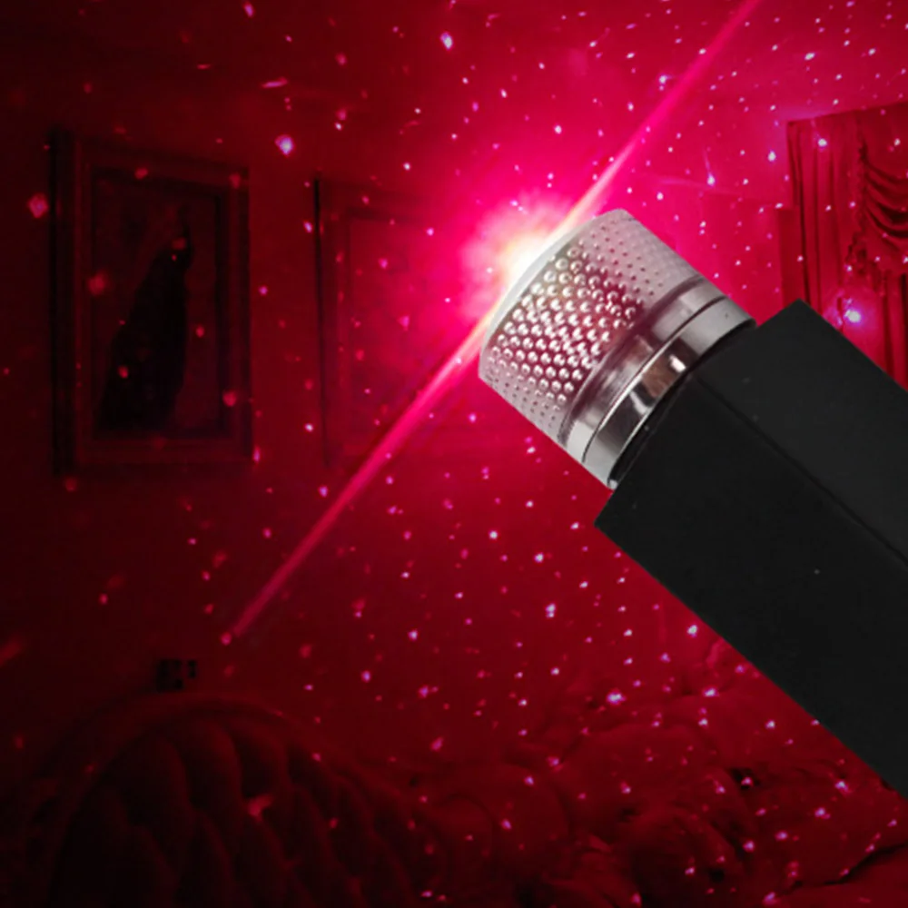 DJSona Универсальный Автомобильный крыши Звезда Ночной Светильник s проектор