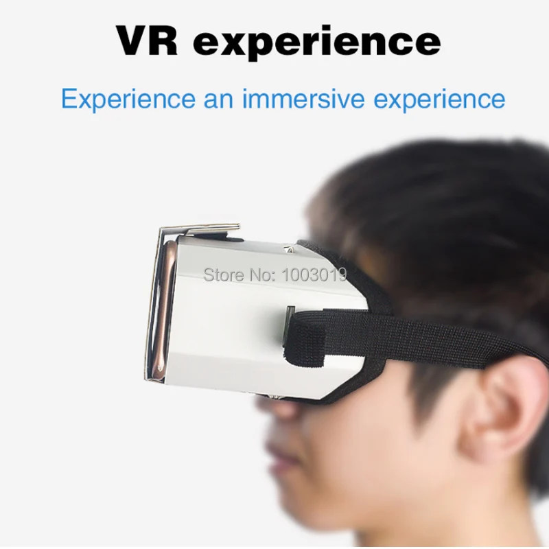 DIY Портативные Очки виртуальной реальности Google Cardboard 3D очки VR коробка для