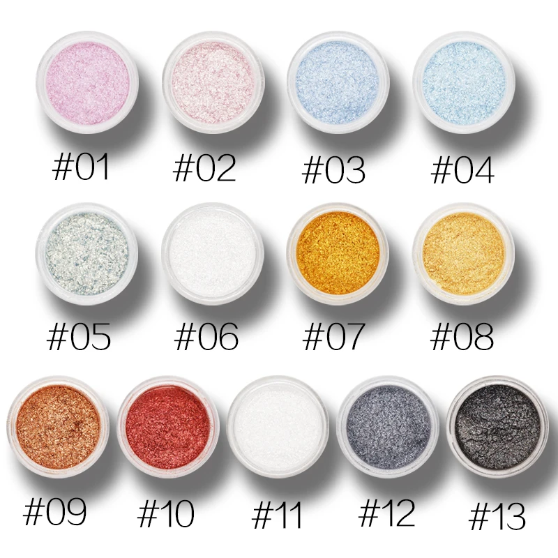 LOVE ALPHA 13 видов цветов тени вспышка для глаз супер яркий перламутровый блестящий