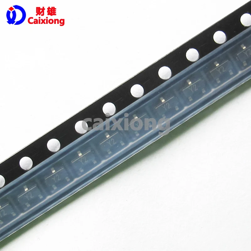 100 шт. SMD SS8550 NPN 1.5A 25V силовой транзистор SOT23 MMBT8550 Y2 Триод | Электроника