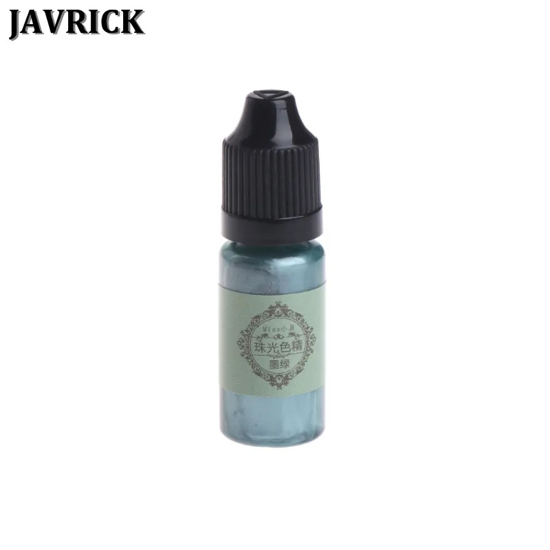 JAVRICK, 24 цвета, 10 мл, жидкий жемчуг, смола, пигментный краситель, УФ-смола, эпоксидная смола, сделай сам, для изготовления ювелирных изделий, аксессуары - Цвет: 10