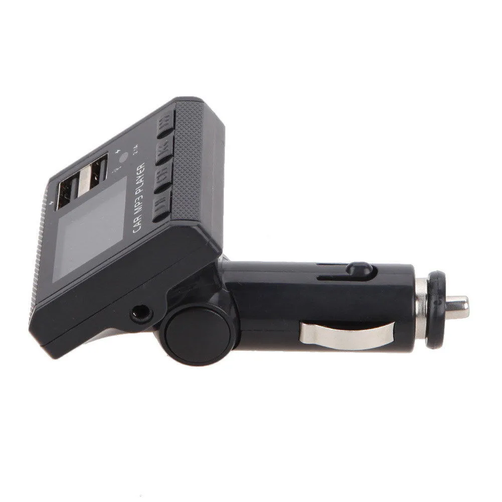 Автомобильный музыкальный MP3 плеер fm-передатчик модулятор двойной usb зарядка SD MMC Пульт дистанционного управления