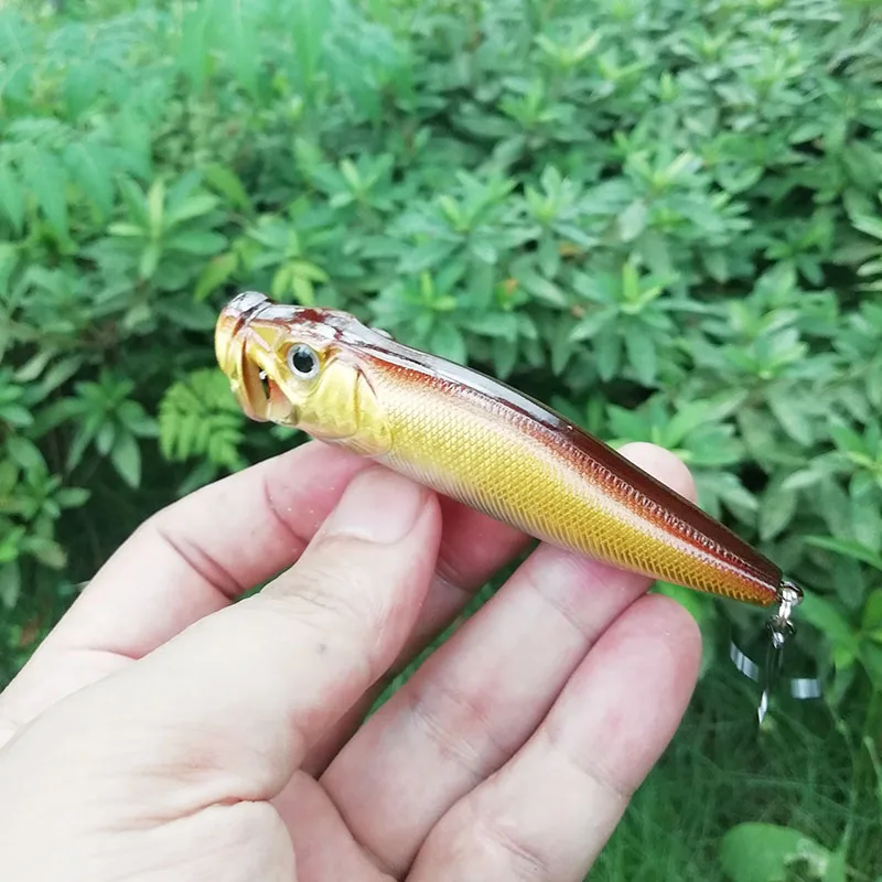 Рыболовная приманка SEALURER приманка-Поппер 9 см 13 г Topwater Floating Wobbler Pesca жесткая