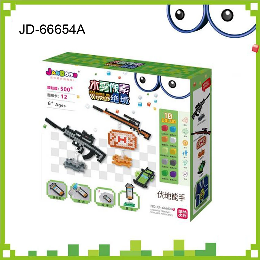 DOLLRYGA 3D бусины в головоломка для детей DIY Aqua набор игрушки Дети крафтовый бисер Artesanato материал детская игрушка Пена шарик подарок для девочки