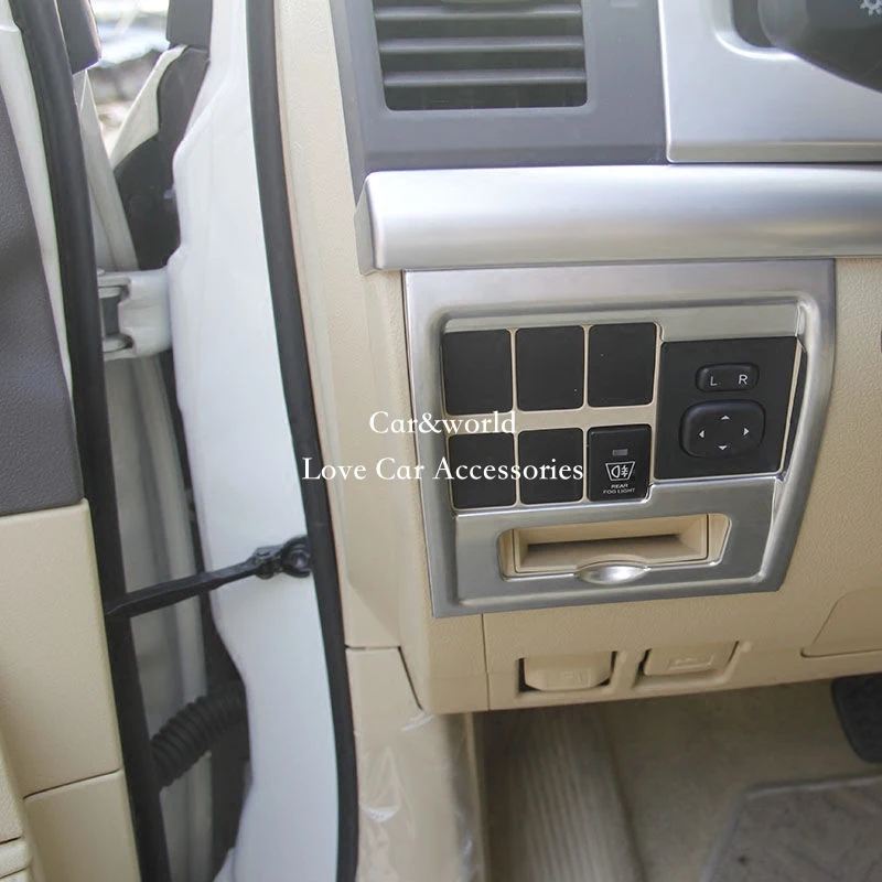 Для 2008 до 2016 Toyota LC Land Cruiser 200 внутренняя левая средняя вниз панель переключателя