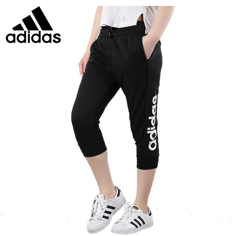 Новое поступление оригинальные женские шорты Adidas W E LIN 3/4 спортивная одежда|Шорты
