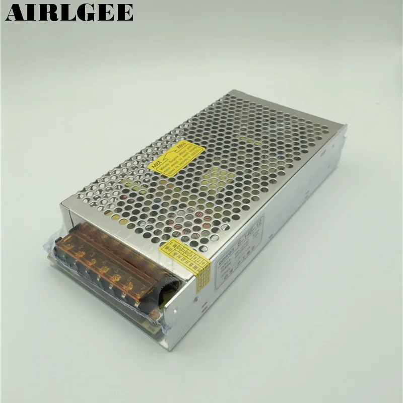 AC 100-120V DC 12V 12A одиночный выход LED Регулируемый переключатель питания адаптер драйвера