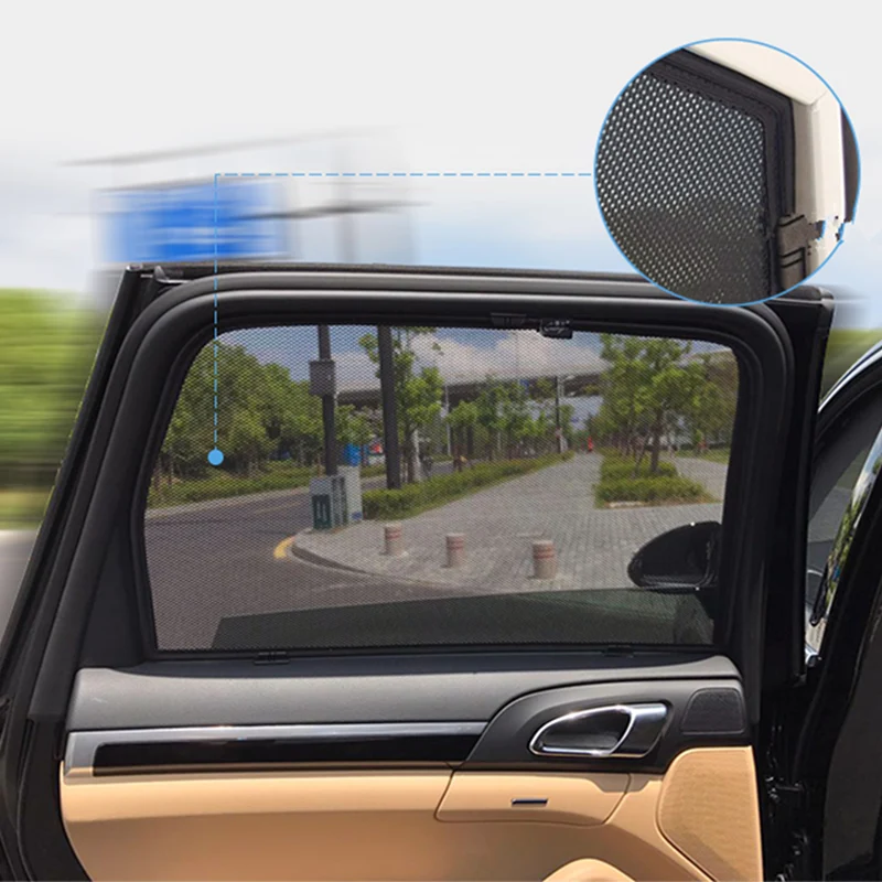 Защита от ультрафиолетовых лучей 4 шт./компл. солнцезащитный козырек сетка щит