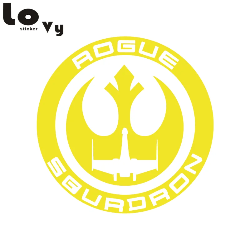 Классическая Виниловая наклейка для автомобиля Звездные войны Rouge Squadron|vinyl car