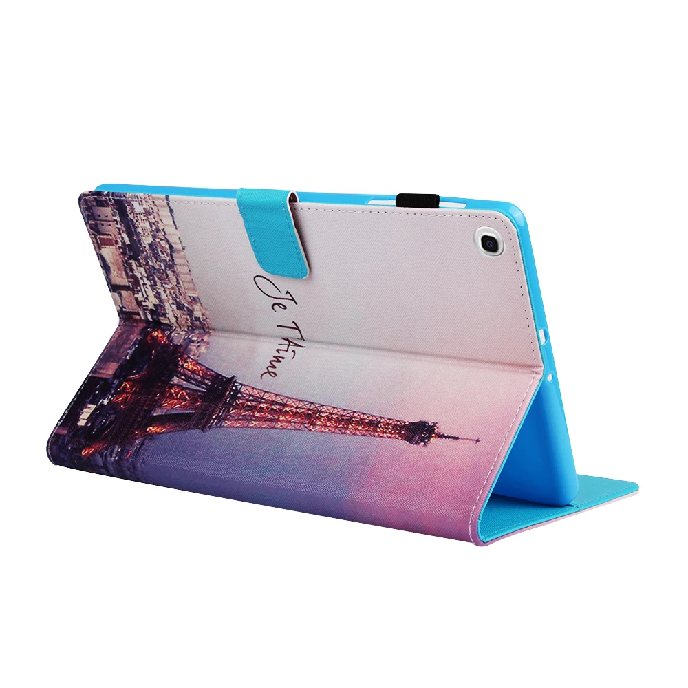 " планшет Funda Capa для samsung Galaxy Tab A8 SM-P200 P205 тонкий складной флип-чехол с подставкой из искусственной кожи чехол-бумажник