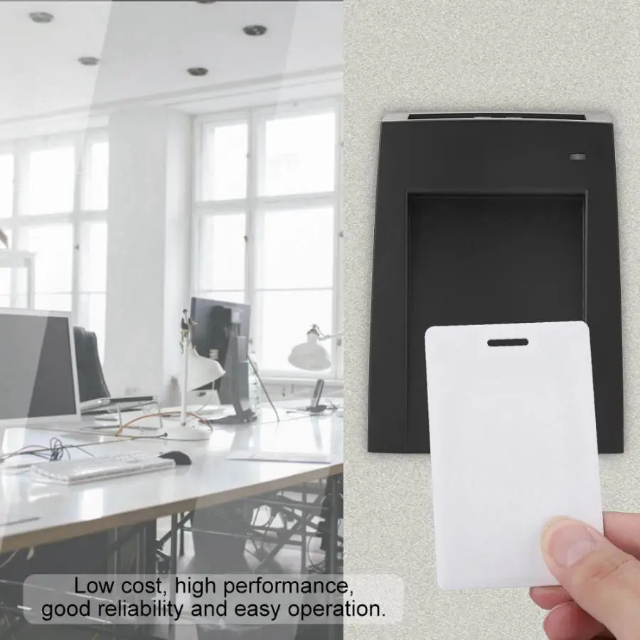 Кард ридер 125 кГц считыватель карт USB RFID черная система контроля