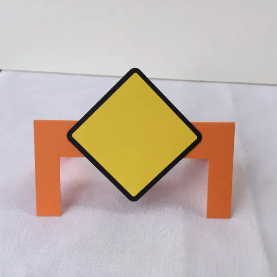 

Construction Theme Place Cards/Escort Card/Construction Birthday Party/birthday party food tent/Name Card/Construction Decoratio