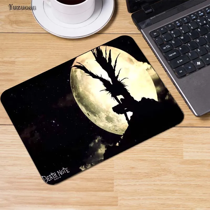 Yuzuoan Death Note популярный аниме игровой прямоугольный Силиконовый прочный коврик