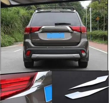 Автомобильный Стайлинг подходит для Mitsubishi Outlander 2016 2017 2 шт./компл. задний