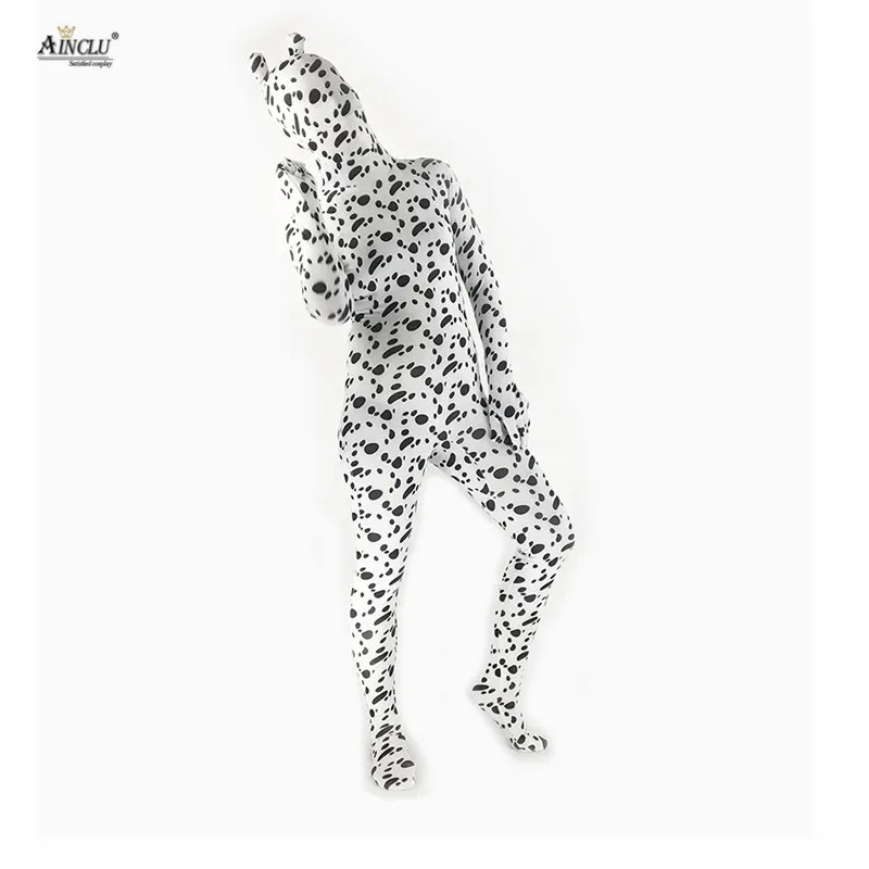 Ainclu Бесплатная доставка женский костюм Zentai из спандекса в виде животных