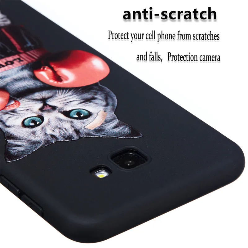 (J4 Plus) из искусственной кожи силикона Не доставая его чехла для Fundas samsung Galaxy J4 2018