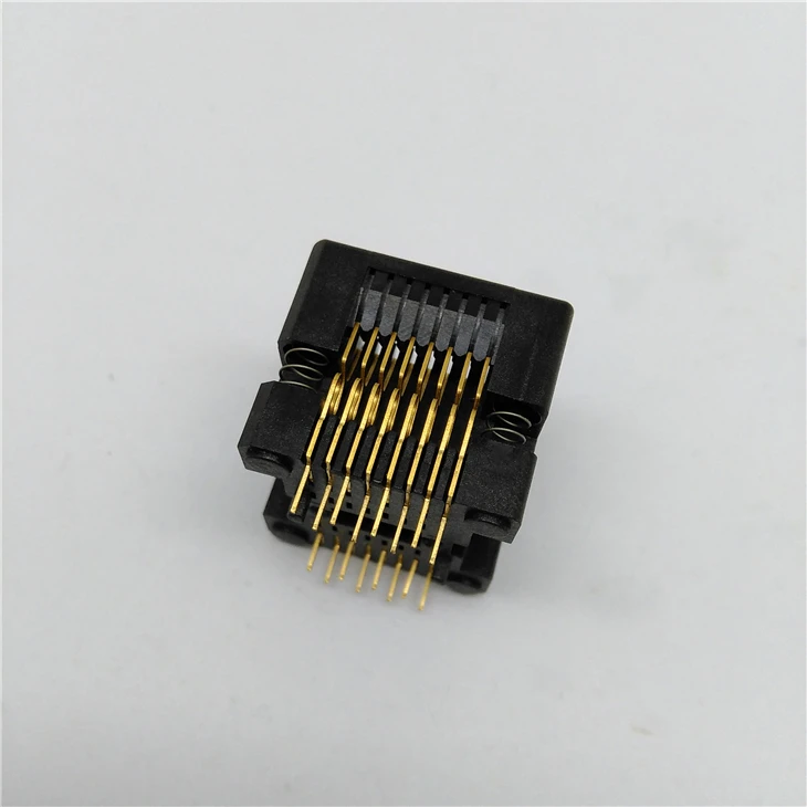 New Arrival SOP16 150mil Burn in Socket OTS-16-1.27-03 IC Test Conversion Block Programmer Adapter | Обустройство дома