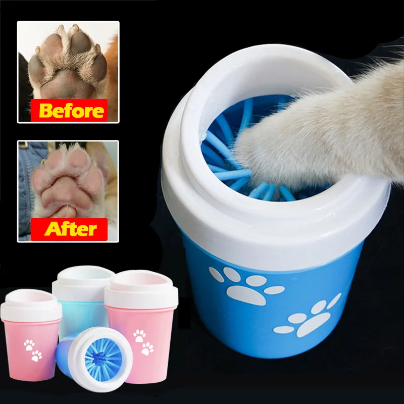 Грязная лапа шайба для маленьких больших собак Pet Feet переносная щетка ухода за