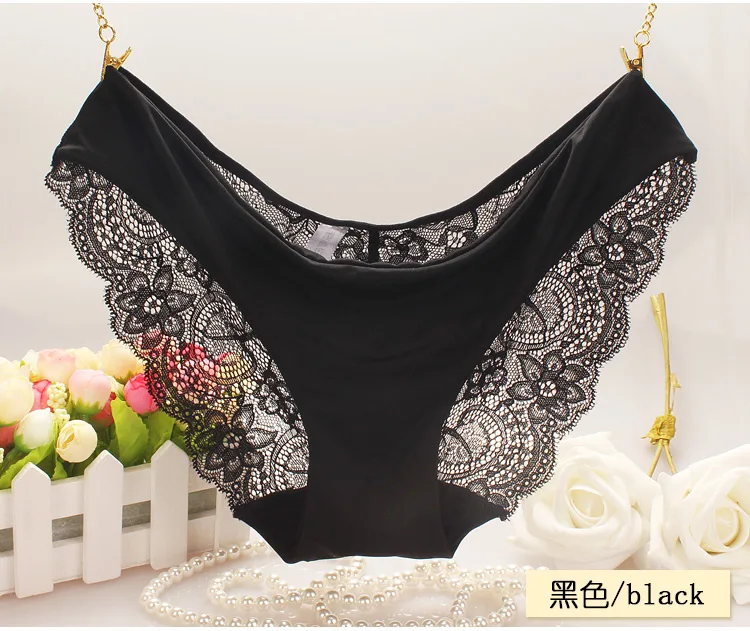 V03 black Женские трусы с выемкой, трусики из спандекса, женское сексуальное нижнее белье, яркие цвета, женские трусы, женские стринги, нижнее белье, calcinhas - Цвет: V03 black